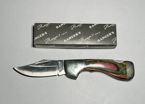 日本製 岐阜県関市 Ranger’s フォールディングナイフ 