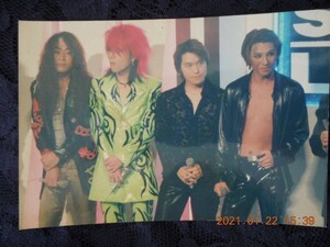 X JAPAN ブロマイド ② / YOSHIKI TOSHI HIDE PATA / Toshl 龍玄とし