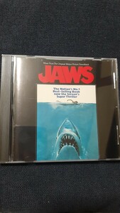 サントラ盤「ジョーズ」12曲。音楽ジョン・ウィリアムズ。1975年スピルバーグ監督作品。MCA Records発売輸入盤。