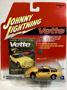 ジョニーライトニング　1／64 1993年式　C4コルベット　　Johnny Lightning