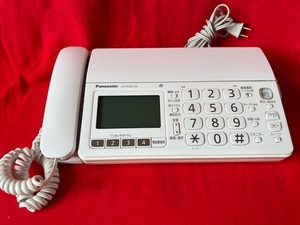  現状販売｜デジタルコードレス 電話機｜Panasonic パナソニック KX-PD303-W パーソナルファックス｜FAX未チェック