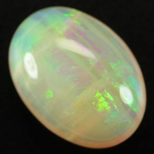 遊色の世界♪天然ホワイトオパール 10.907ct オーバル ルース 《ov_330size》