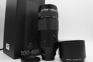 ＜＜化粧箱付き！！＞＞【美品】OLYMPUS オリンパス OM SYSTEM M.ZUIKO DIGITAL ED 100-400mm F5.0-6.3 IS ブラック #LE2024126