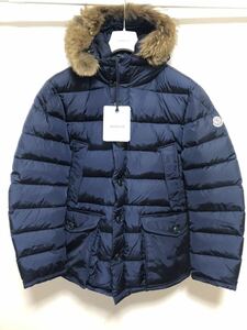 送料無料 未使用 MONCLER CLUNY 5 モンクレール ネイビー ダウンジャケット ダウンコート 正規品 定価374000円 ロング ダウン コート