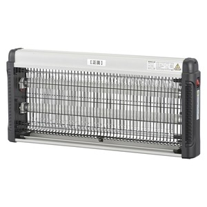 電撃殺虫器 電源スイッチ付き 15W×2｜OBK-GH130 08-0118 オーム電機