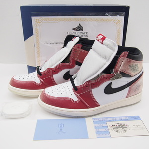 未使用 Trophy Room × Nike Air Jordan 1 High OG Chicago DA2728-100 28.0cm 靴 スニーカー △WT2770