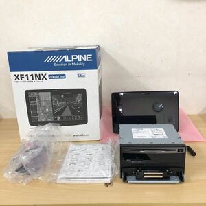 美品 カーナビ アルパイン ALPINE 11インチディスプレイオーディオ フローティング ビッグX 64GB XF11NX メモリーナビ・周辺機器