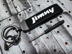 スズキ ジムニー Jimny スエード キーホルダー カラビナ■JB23 JB33 JB43 JB64 JB74 JA11 JA12 JA22 SJ30 シエラ キーリング