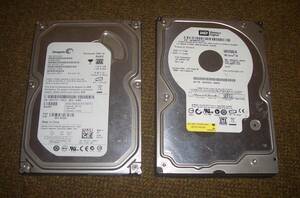 250GB 2台セット WD2500JS ST3250310AS ジャンク 