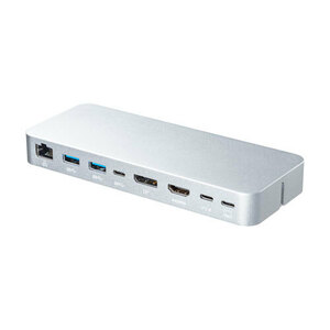 USB Type-Cドッキングステーション マグネットタイプ HDMI/DisplayPort・USBデバイス・LANポート サンワサプライ USB-CVDK9 送料無料 新品
