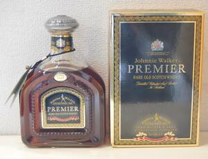 【未開栓】 JOHNNIE WALKER PREMIER ジョニー ウォーカー プレミア レア オールド スコッチ ウイスキー 750ml 43％ 箱入 古酒