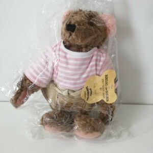 2001年 リーガルシューズ テディベア 高さ23cm 未開封品 REGAL SHOES 2001 TEDDY BEAR BY Linda Spiegel リンダ・スピーゲル ぬいぐるみ