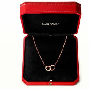 Cartier カルティエ LOVE ネックレス ダイヤモンド K18YG used 