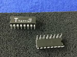 TA7714P【即決即送】東芝電圧コンパレーター モーターコントローラ [110PoK/274823] Toshiba Voltage Comparator Motor Controller IC ２個