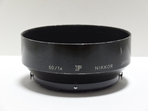 ■Nikon Fマーク付き 50mm F1.4用 スナップオンレンズフード 現状渡し