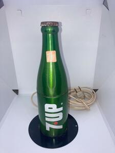 希少価値1970年代 7up ボトル ライト ヴィンテージ