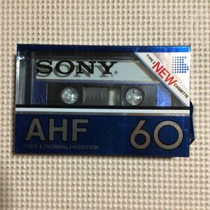 SONY AHF 60 ノーマルポジション　カセットテープ【未開封新品】★