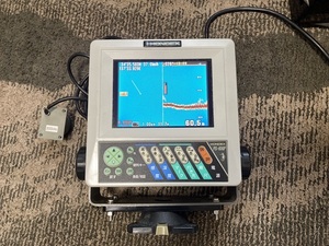 ホンデックス HONDEX PS-60GP GPS 魚探 中古品、200HZ振動子、電源ケーブル、ジョニーレイ架台も付属します
