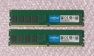 CFD W4U2666CM-8G 16GB(8GBx2) Crucial純正モジュール CT8G4DFS8266 DDR4-2666 PC4-21300 デスクトップPC用メモリ (2)