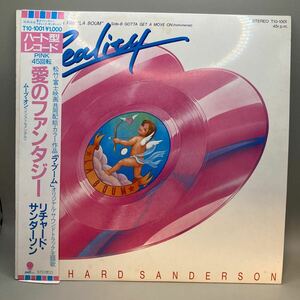 再生良好 帯付き OST(リチャード・サンダーソン)/ラ・ブーム 愛のファンタジー/EASTWORLD T101001 ハート型