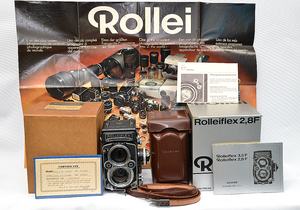 ROLLEIFLEX ローライフレックス 2.8F Planar F:2.8/80mm 完動 極上美品