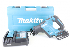 【動作確認OK】【充電OK】Makita JR188DRG マキタ 充電式レシプロソー 18v 6.0Ah ボディカラー青 セット品 電動工具 030IDFIK52