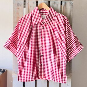 ANGLOMANIA Vivienne Westwood シャツ / ブラウス　ブロックチェック レディースサイズ38