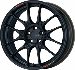 新品4本価格 エンケイ ENKEI GTC02 17x 8.0J (8J) +30 (ET30) 5穴 PCD 114.3 Matte Black(ブラック）