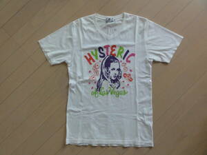 美品 HYSTERIC GLAMOUR 半袖Tシャツ 白 Sサイズ 0252CT06