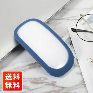 【新品】Apple Magic Mouse 2/1 マウス シリコン カバー プロテクター ケース 衝撃吸収 精密設計 四角保護 ネイビー E454