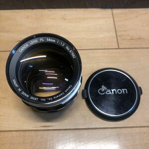 Canon キャノン FL 58mm f1.2 オールドレンズ fed nfd