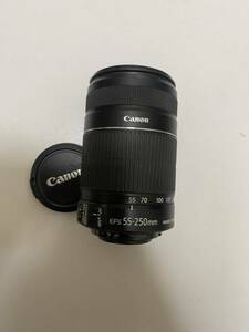 Canon ZOOM EF-S 55-250㎜　カメラレンズ