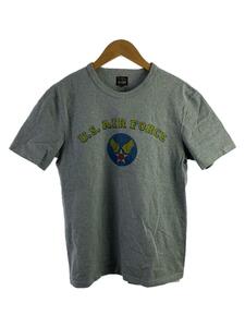 THE REAL McCOY’S◆Tシャツ/40/コットン/GRY/無地//