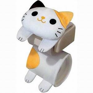 ねこのロールペーパーホルダー ミケ ME244 ねこのしっぽの物語 雑貨 / 明邦 [ 新品 ]