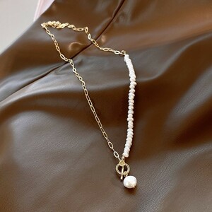 アクセサリー 真珠のネックレス 真珠のアクセサリ 最上級パールネックレス 高人気 淡水珍珠 鎖骨鎖 本物 結婚式 祝日 プレゼント 新 TR139