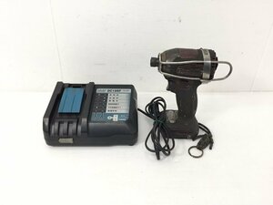 ●makita マキタ 型番不明 インパクトドライバ 18V ブラシレス TD170D類似 電動工具【20411486】