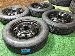 三菱純正 13inch × 155/65R13 PCD100 4穴 eKクラッシィ eKスポーツ eKワゴン トッポ ミニカ ミニキャブ