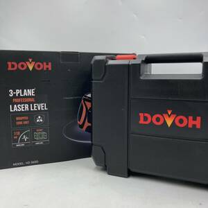 【通電確認済】DOVOH レーザー墨出し器 レーザーレベル 屋外用 DOVOH H3-360G /Y20441-R3