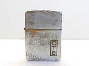 zippo 1940年～1941年前期 ダイアゴナルライン CTB PAT.2032695 ４バレル 水平歯 14穴 ヴィンテージ ビンテージ ジッポー 52EE00E