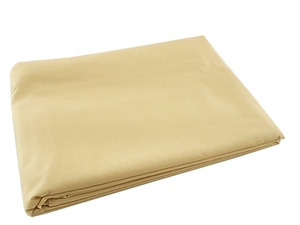 掛け布団カバー 平織り防縮加工 綿100% 摩擦に強い 丈夫 セミダブル 幅170x210cm ベージュ系