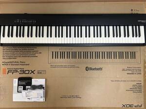 【送料込み】ROLAND（ローランド）FP-30X-BKデジタルピアノ電子ピアノ88鍵ブラック2021年購入キーボード