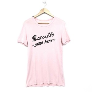 ◆DOLCE&GABBANA ドルチェ&ガッバーナ 半袖Tシャツ ◆ ピンク コットン メンズ トップス　ロゴ