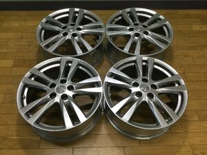 ニッサン 純正 ENKEI製 18×7.5J+55 PCD114.3 ハブ径66 5穴 4本　　　　　　　　　　　　　　　　　 2308291 2F8-1 石