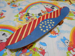 １９７０年代製スケートボード星条旗グラスファイバー 昭和レトロOLDSCHOOL SKATEBOARD CALIFORNIA ANTIQUES BROCANTE VINTAGE BMX DOGTOWN