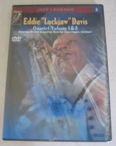 未開封DVD エディ・ロックジョウ・デイヴィス・カルテット JAZZ LEGENDS Eddie Lockjaw Davis