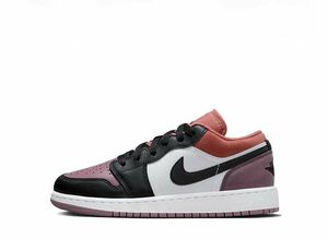 Nike GS Air Jordan 1 Low SE "White/Sky J Orange/Sky J Mauve/Black" 25cm FB9908-102