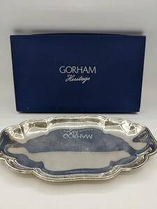 N35590 GORHAM Heritage シルバートレイ お皿 食器 ゴーハム 洋食器 ブランド ビンテージ プレート テーブルウェア 銀食器