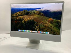 1円スタート！！Apple iMac A2438 (24-inch, M1, 2021) シルバー [Dmc]