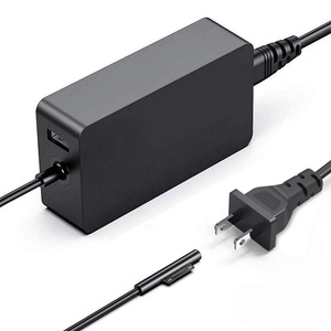 Surface Pro5・Pro 6 マイクロソフト 44W 充電器 15V 2.58A Table Charger 電源ACアダプター タブレットAC充電器