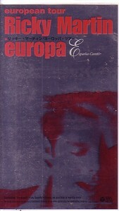ヨーロッパ・ツアー リッキー・マーティン 1999年　VHS65分